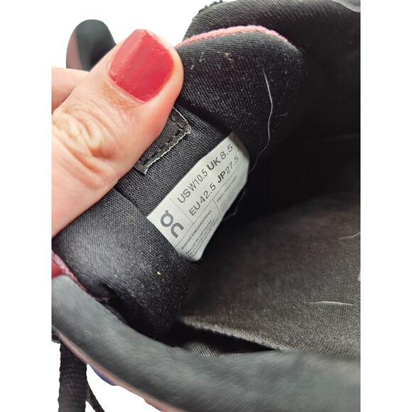 ON Cloudsurfer 'Black Cobalt' Running Shoes Women’s Size 10.5 Purple - Picture 8 of 8